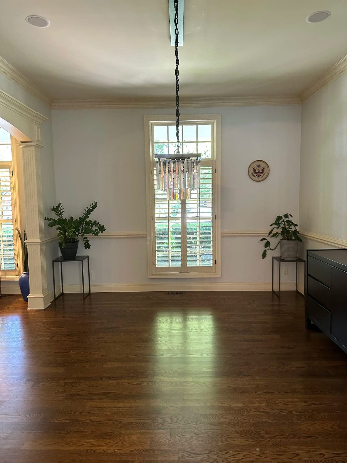 Dining nook before LaMira Interiors redesign
