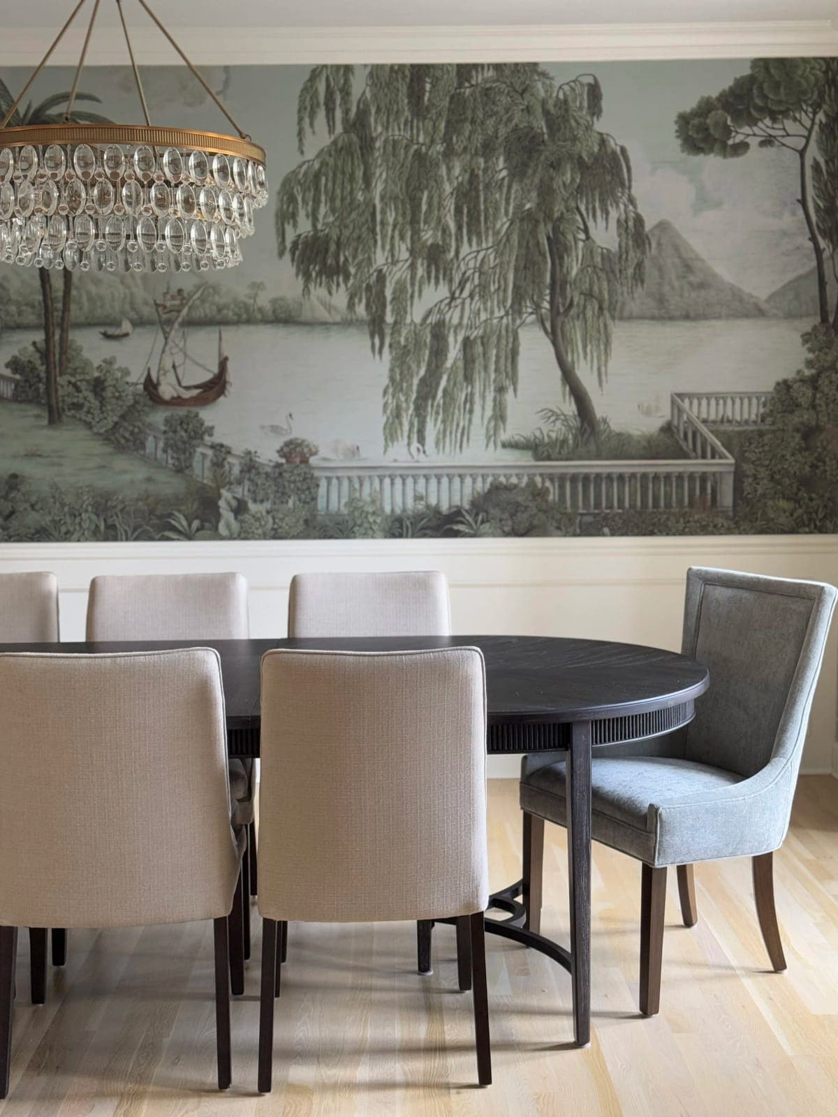 Dining room after LaMira Interiors redesign