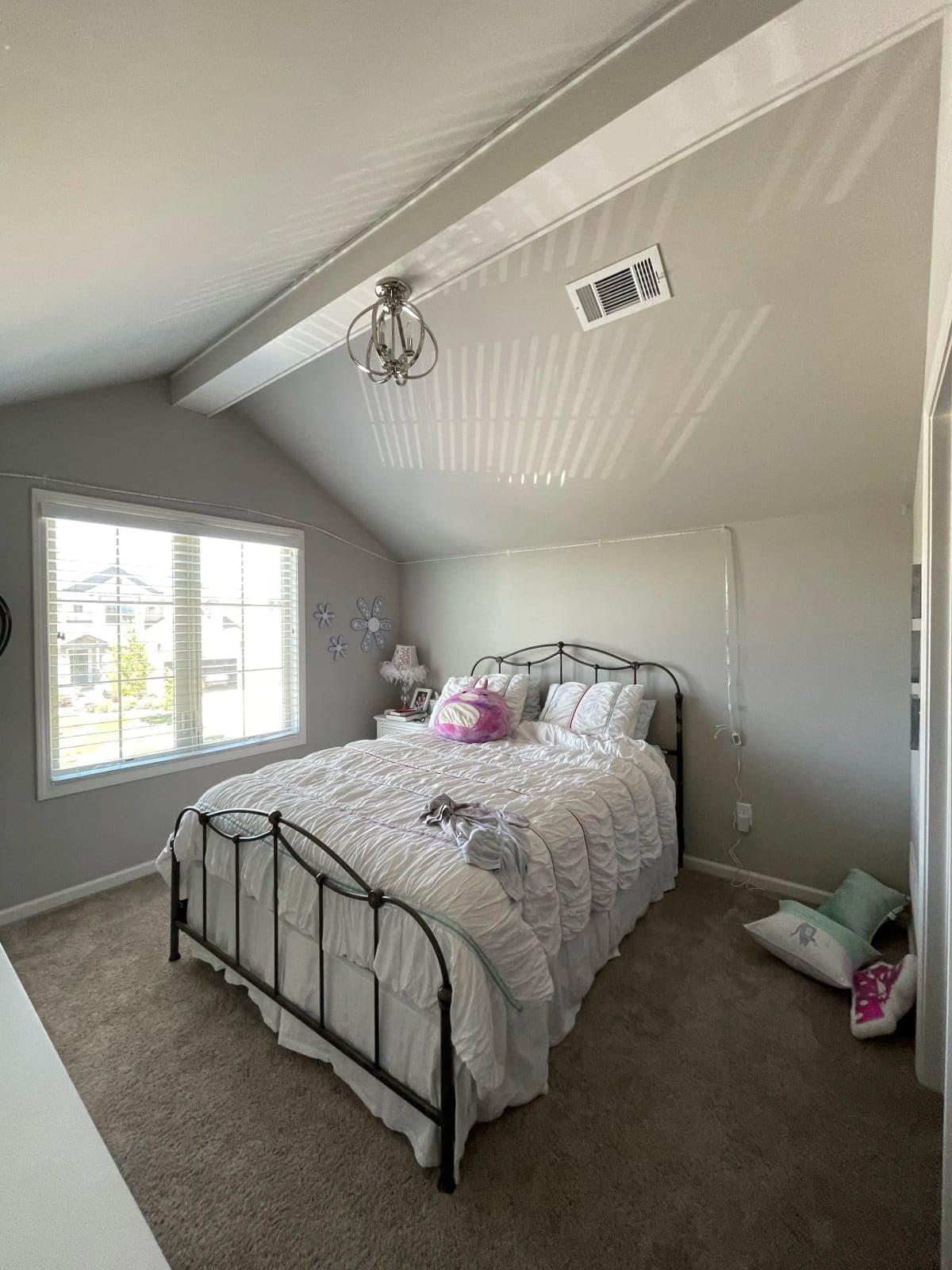 Girl's bedroom before LaMira Interiors redesign