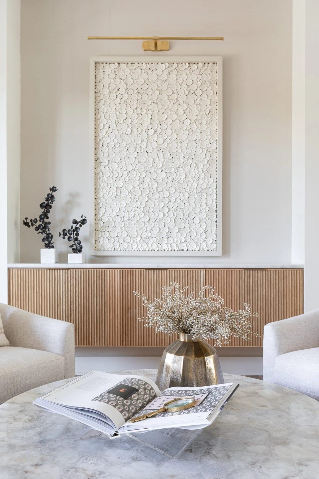 Living room after LaMira Interiors redesign