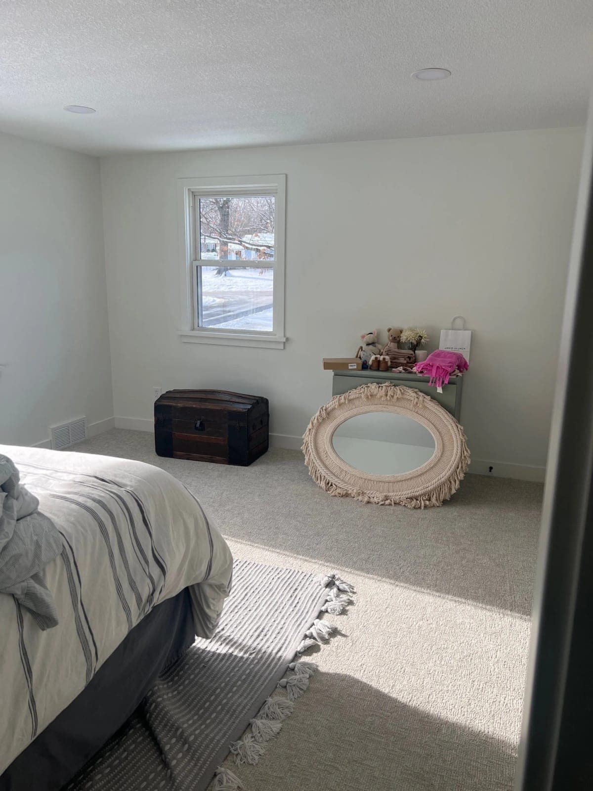 Nursery before LaMira Interiors redesign