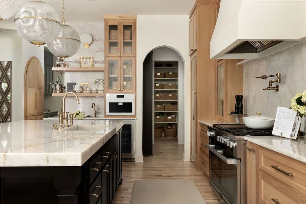 Kitchen remodel design by LaMira Interiors, Overland Park, Kansas