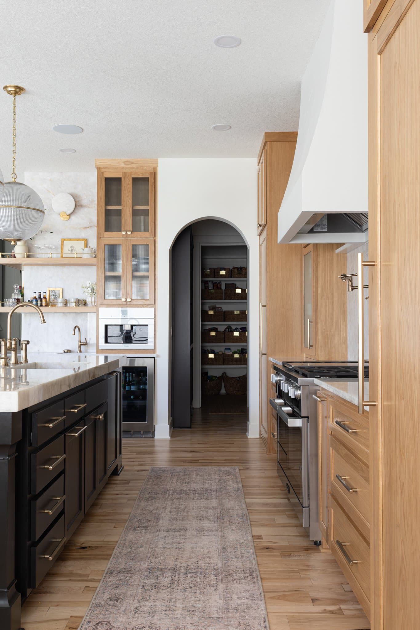 Interior detail, Modern Classic residence by LaMira Interiors
